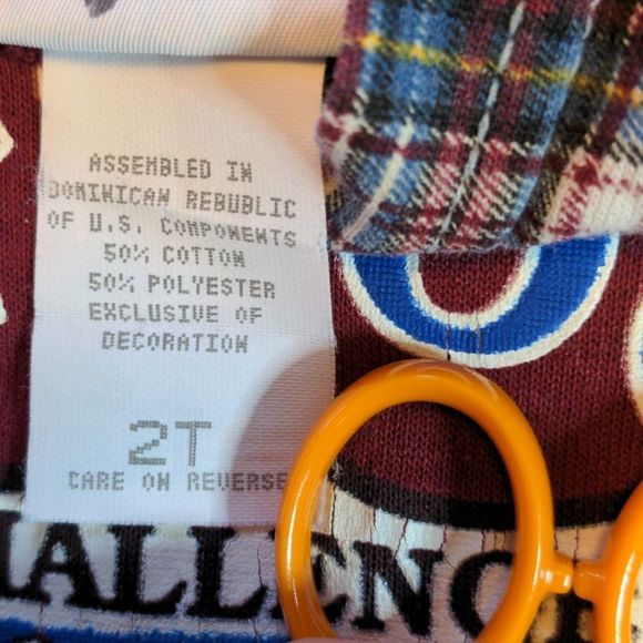 Kids on the go Vintage hooded sweatshirt size 2T runs small more like 12 months - Picture 3 of 7